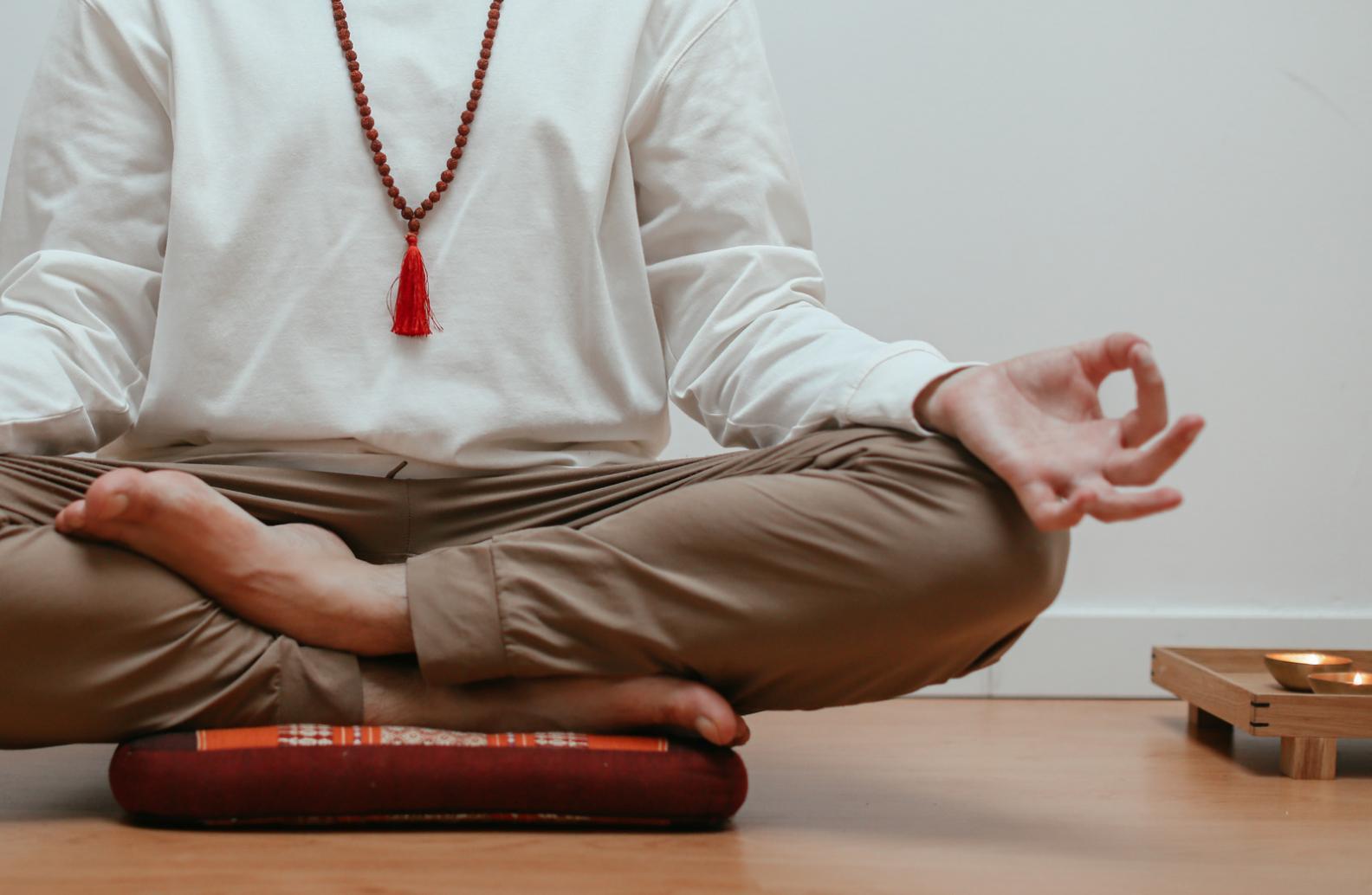 Ambiente tranquillo per la pratica meditativa quotidiana